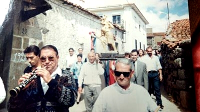199x Procesión de San Cristobal <br> Avelino y Luis
